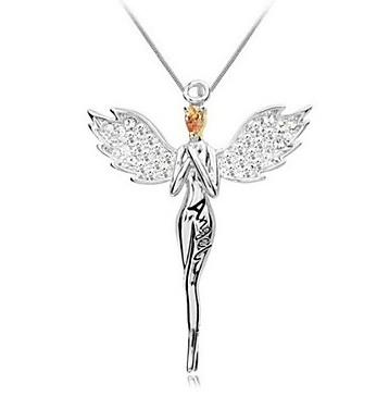 European Angel Wings Angel Pendant Necklaces