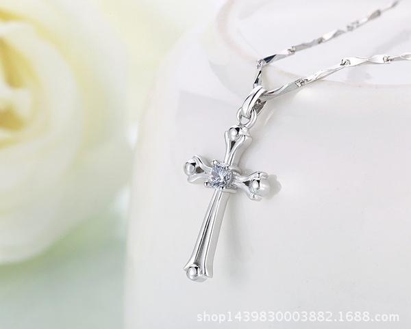 Modern Women Christian Cross and Chain