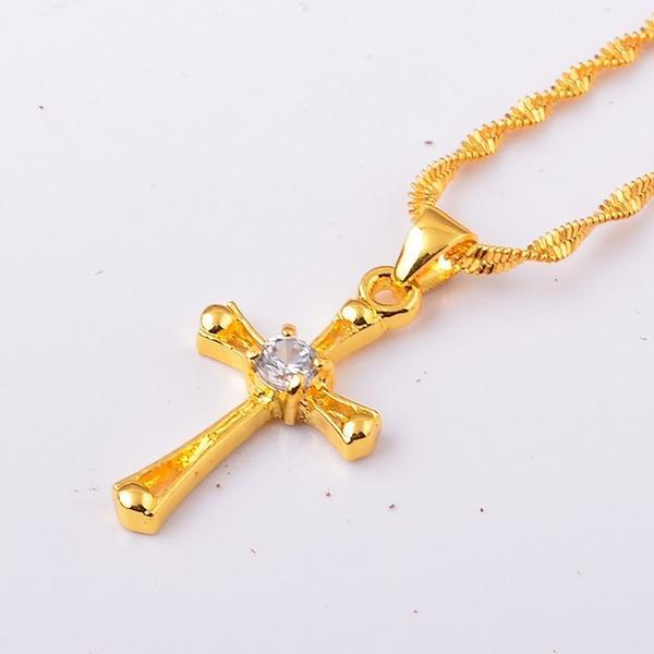 Modern Women Christian Cross and Chain