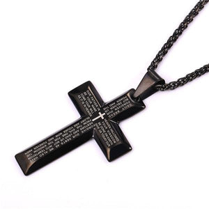 English Bible Lord's Prayer Necklace