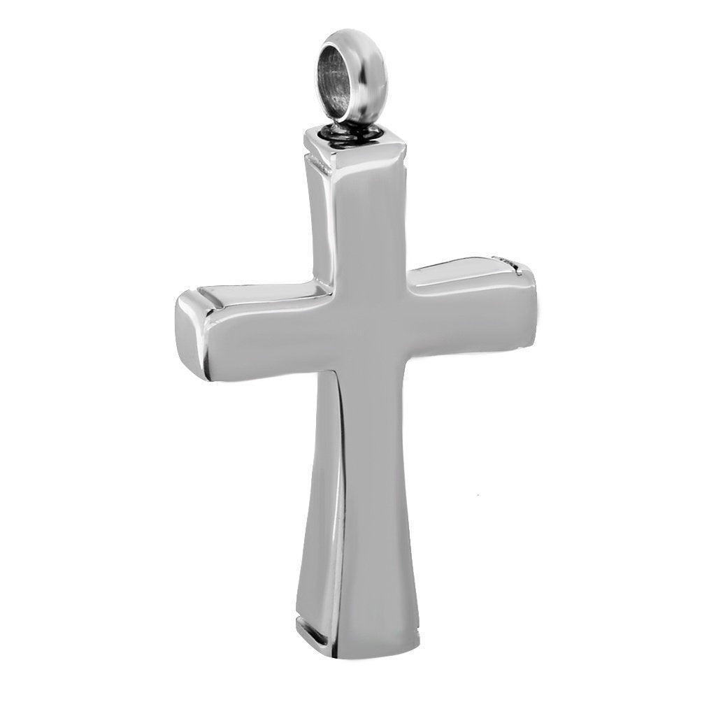 Stainless Steel Memorial Pet Ash Cross Urn