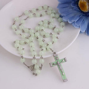 Glow-In-The-Dark Christian Rosary