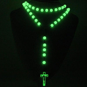 Glow-In-The-Dark Christian Rosary