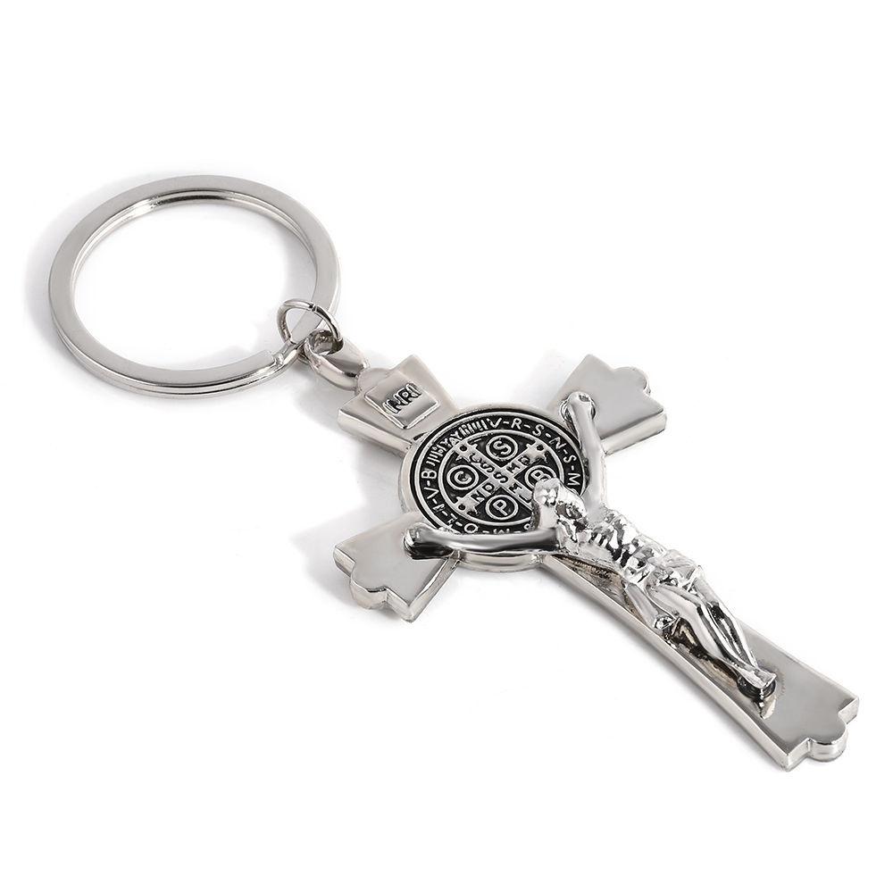 Exquisite God&Cross Key Ring