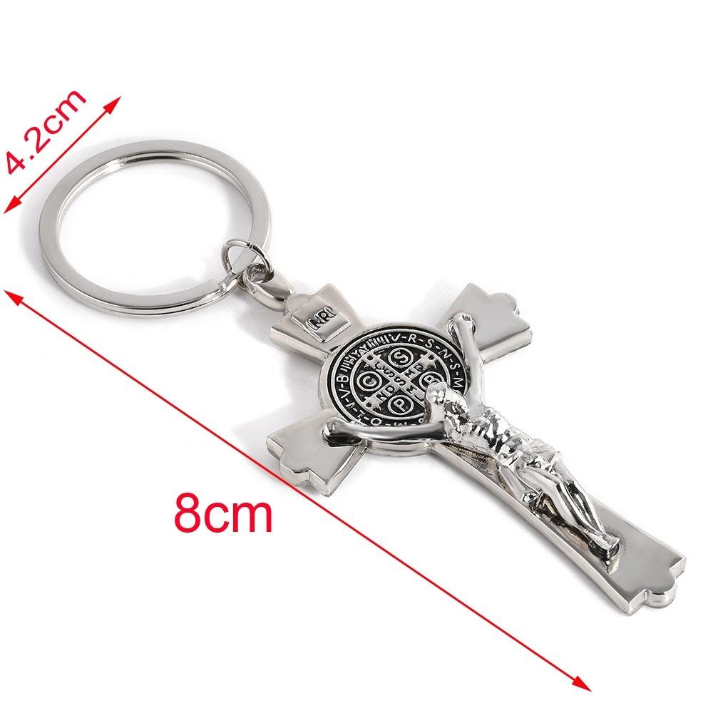 Exquisite God&Cross Key Ring