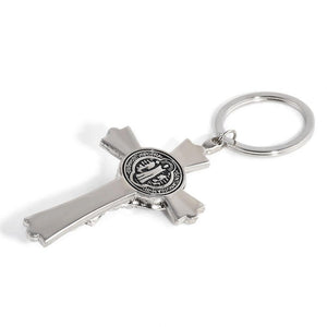 Exquisite God&Cross Key Ring