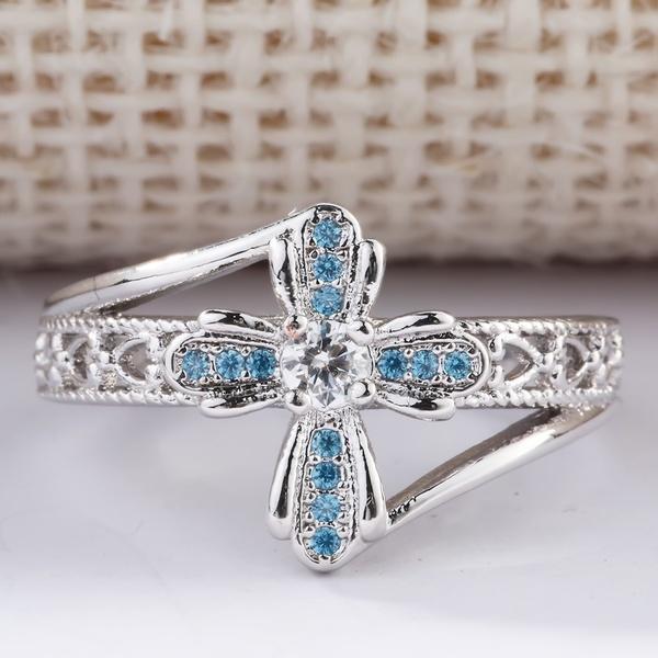 Fashion Wedding Jewelry Hollow Cross