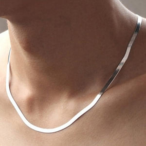 Sexy Women Men Snake Chain Necklace Choker