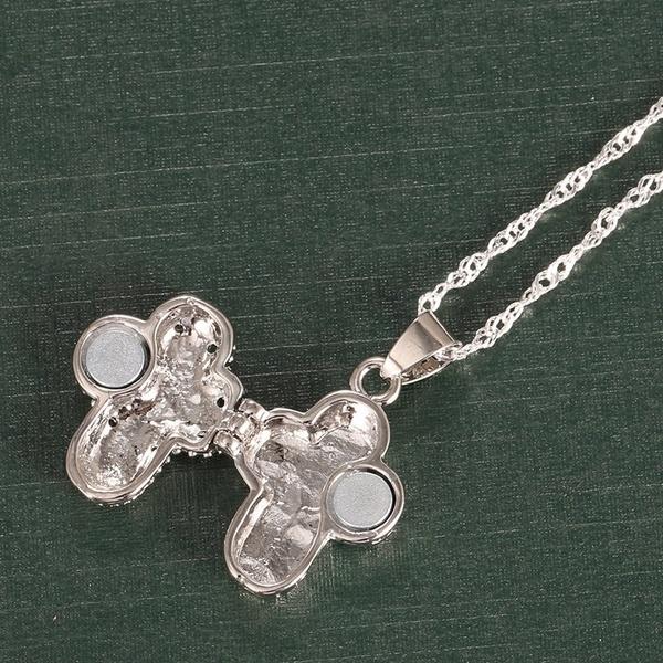 Jewelry Magnet Box Pendant Devout Cross