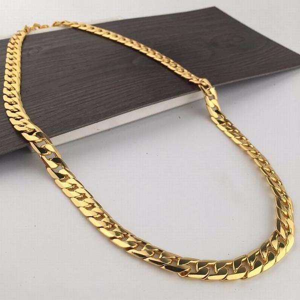 Club Link Chain Hip Hop Lobster Clasp Clavicle Necklace