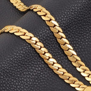 Club Link Chain Hip Hop Lobster Clasp Clavicle Necklace