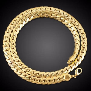 Club Link Chain Hip Hop Lobster Clasp Clavicle Necklace