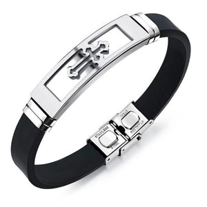 Masculine Faithband Bangle