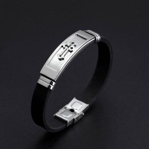 Masculine Faithband Bangle