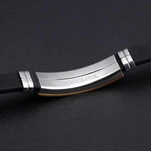 Masculine Faithband Bangle