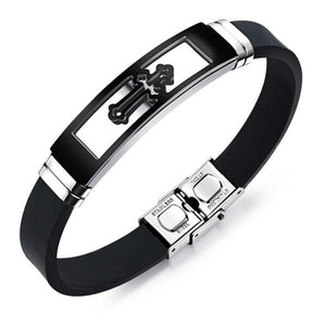 Masculine Faithband Bangle