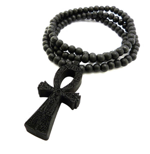 Soft Wood Ankh Cross