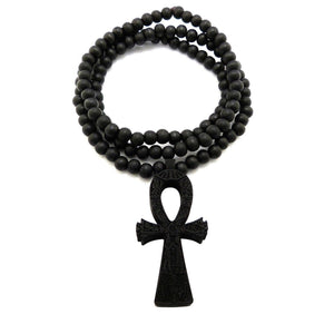 Soft Wood Ankh Cross