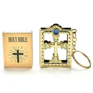 Excellent Cross Bible Keychain Style