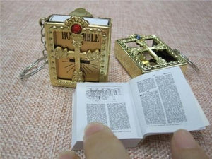 Excellent Cross Bible Keychain Style