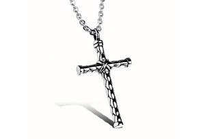 Fashion Cross Silver Necklace Jewelry