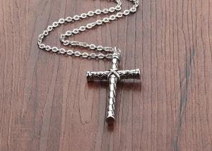 Fashion Cross Silver Necklace Jewelry