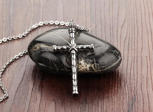 Fashion Cross Silver Necklace Jewelry