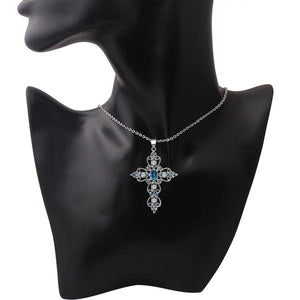 God We Trust Cross Pendant Necklace Jewelry