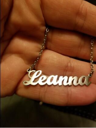 Personalized Custom Any Name Choker Necklace 18K Gold Plated