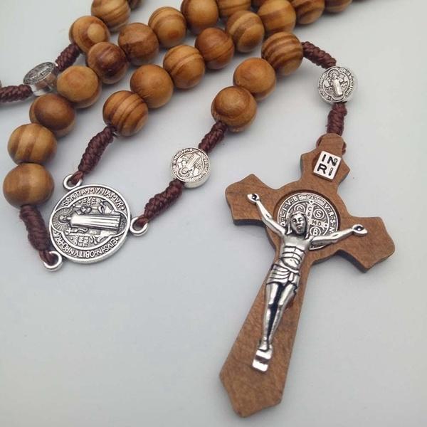 Rosary Catholic Rosary Necklace Handmade