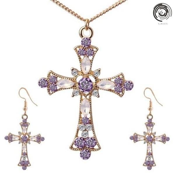 God We Trust Cross Pendant