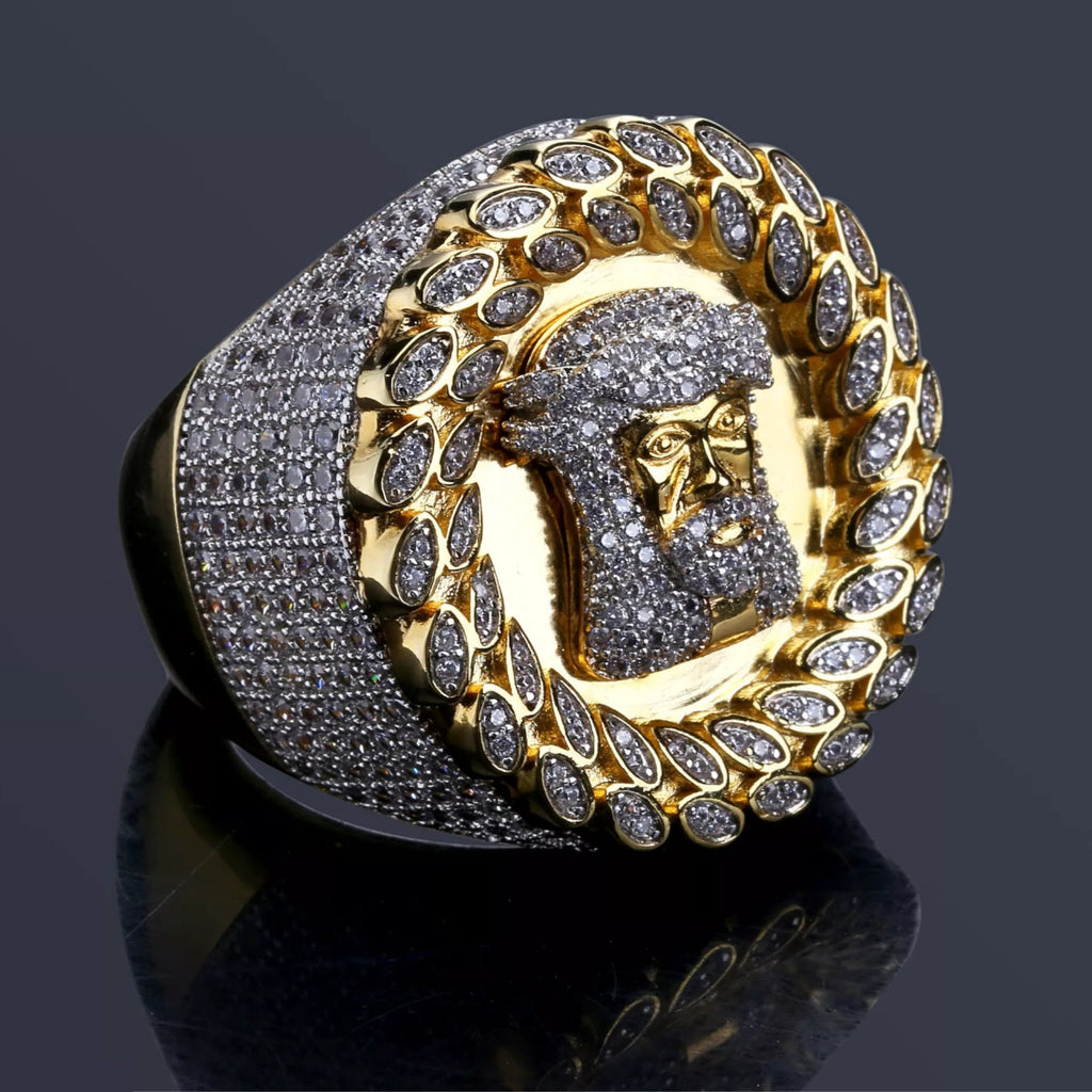 Gold Plated Micro Paved Aaa Cz Stone Round   Passiongive0001